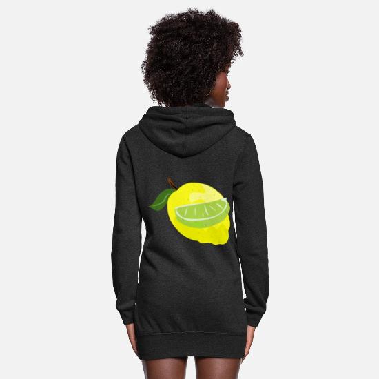 lime green hoodie dress